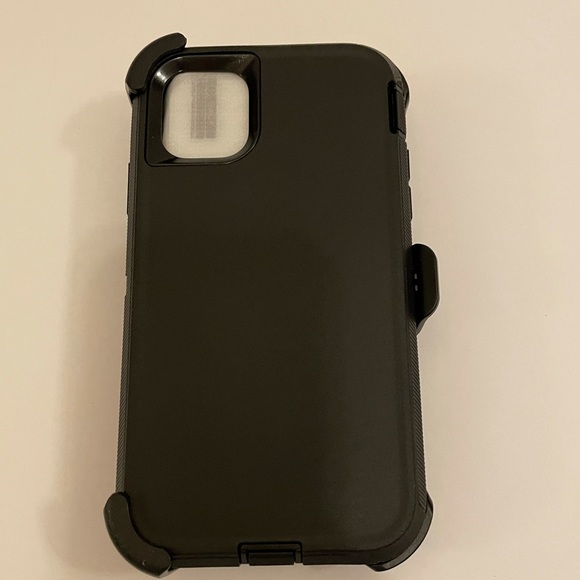 Diverbox Cell Phone Case Compatible with IPhone 11, Black - Picture 6 of 7